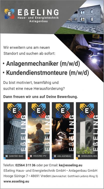 Anzeige Esseling Website 2026
